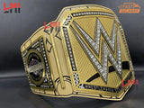 WrestleMania 41 Golden Championship Belt Las Vegas WWE Replica Title 2mm/6mm Diecast - LMI Championship Belts WrestleMania 41 Golden Championship Belt Las Vegas WWE Replica Title 2mm/6mm Diecast - LMI Championship Belts