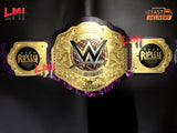 Rhea Ripley Custom Women's World Heavyweight Championship Belt 2mm Brass  Rhea Ripley Custom Women's World Heavyweight Championship Belt 2mm Brass