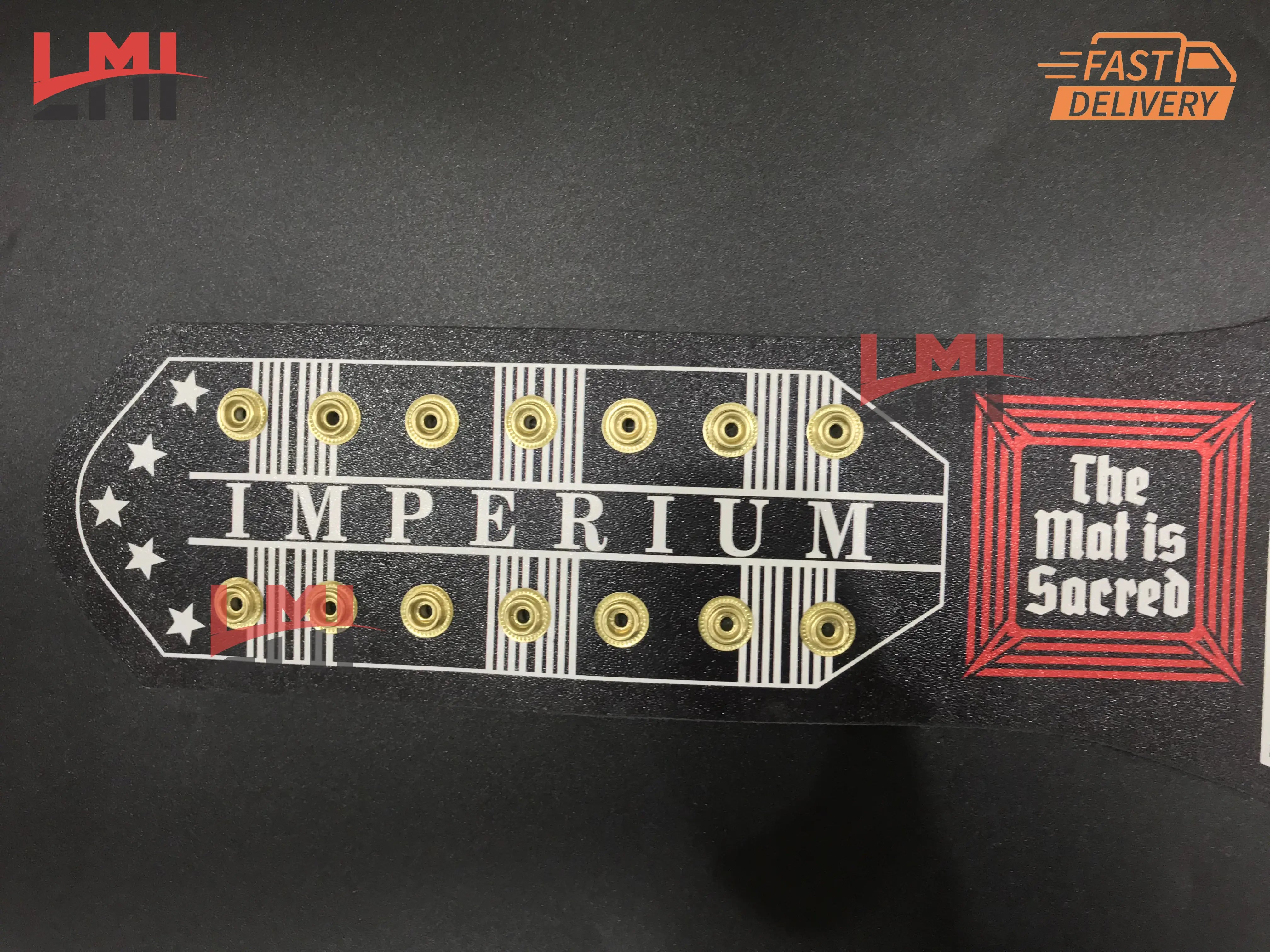 Gunther 666 Days Signature Series Championship Title Belt 4mm Brass - LMI Championship Belts Gunther 666 Days Signature Series Championship Title Belt 4mm Brass - LMI Championship Belts