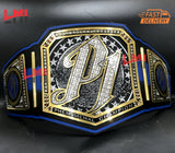Custom AJ Styles Universal Championship Belt 2mm Brass 
