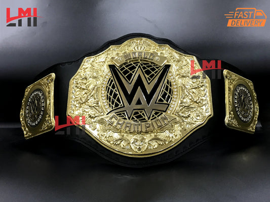 New World Heavyweight Championship Belt Replica Wrestling belt 6mm Diecast - LMI Championship Belts
