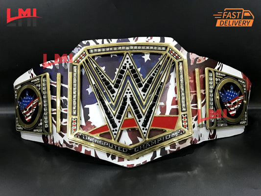 New Custom Cody Rhodes Championship Belt Wrestling Belt 4mm Diecast - LMI Championship Belts