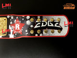 Custom Edge Rated R Big Gold World Heavyweight Championship Belt Wrestling Replica Belt - LMI Championship Belts