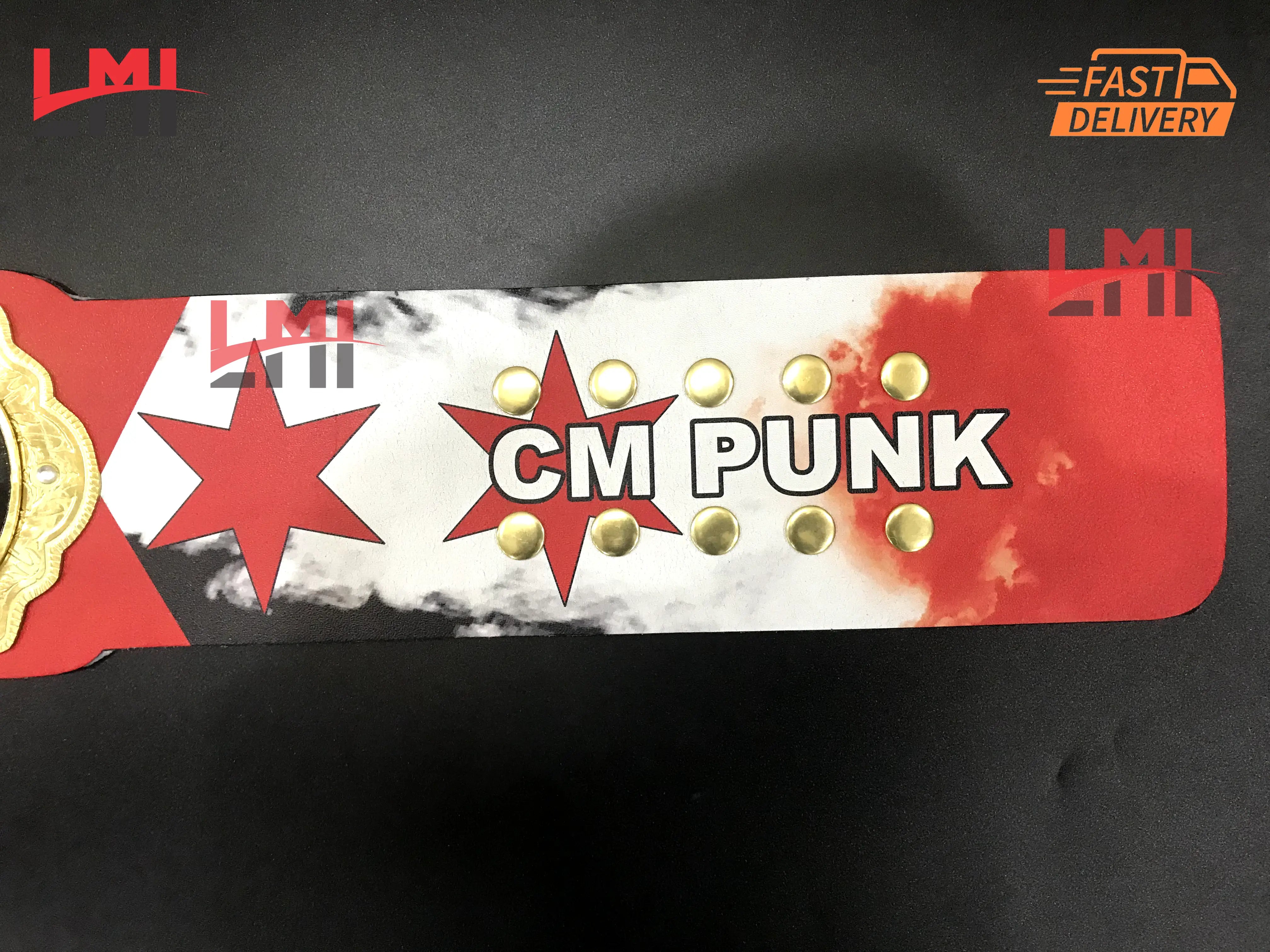 Custom CM Punk World Heavyweight Replica Championship Belt 2mm Brass 