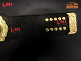 New World Heavyweight Championship Belt Replica Wrestling belt 6mm Diecast - LMI Championship Belts
