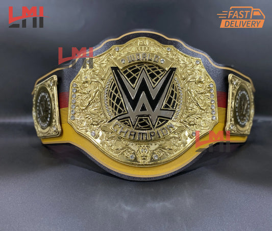Bash in Berlin World Heavyweight Championship Belt Replica Title Wrestling Belt 6mm 