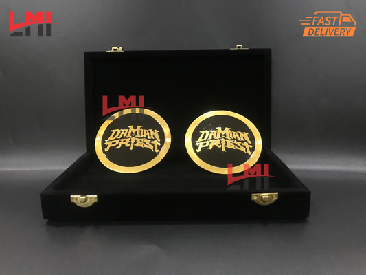 Damian Priest Signature Black Side Plates 4mm 