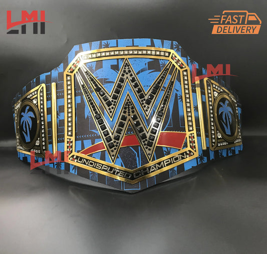 Custom Yeet Jey Uso Championship Belt Wrestling Belt 2mm Brass 
