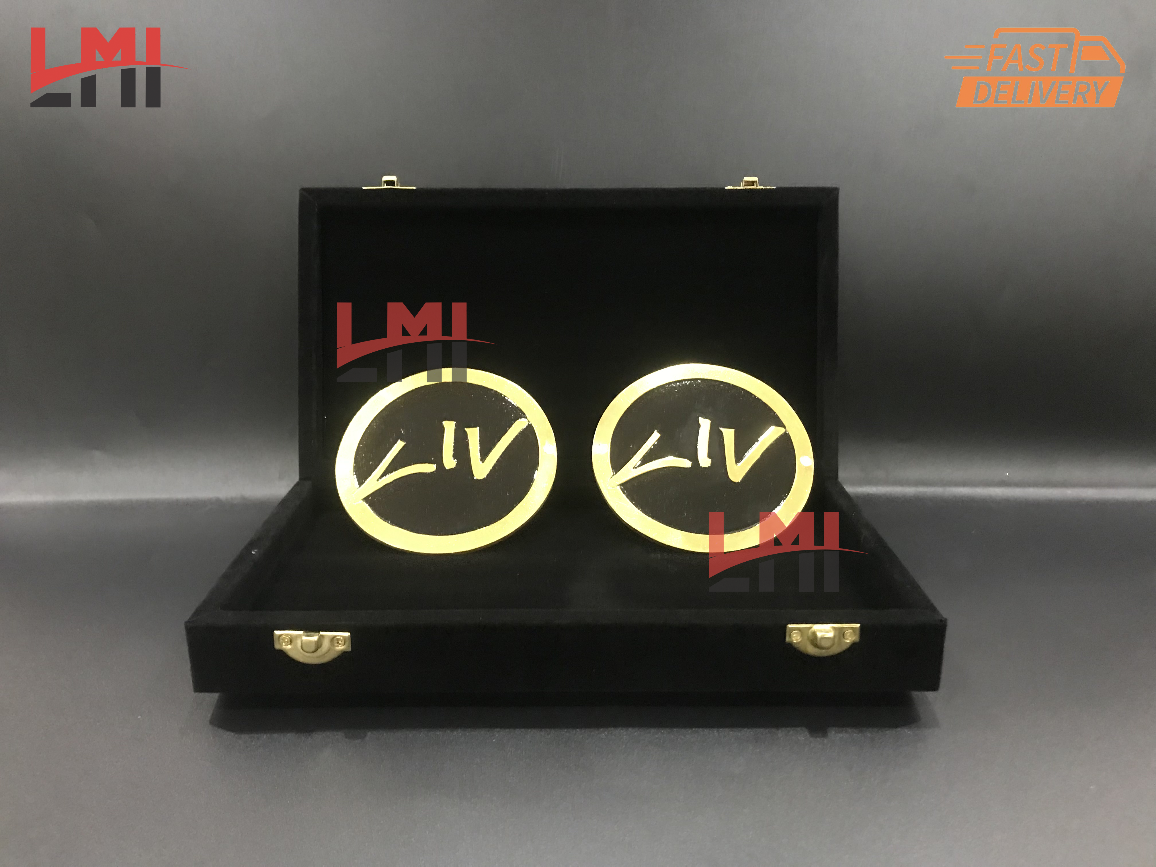 WWE Liv Morgan Signature Black Side Plates 4mm 
