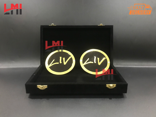 WWE Liv Morgan Signature Black Side Plates 4mm 