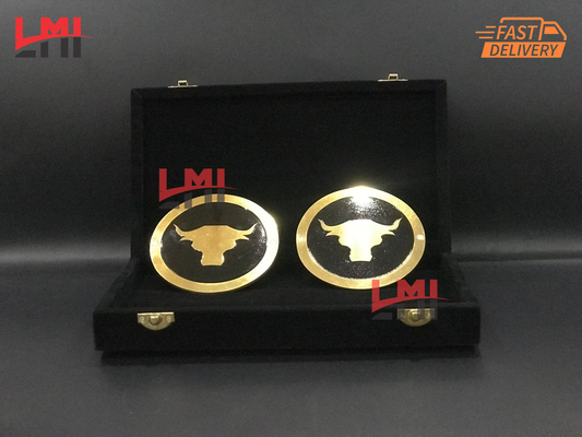 WWE The Rock Signature Black Side Plates 4mm 