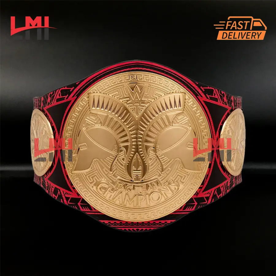 WWE Usos Signature Series Tag Team Championship Belt 2mm Brass 