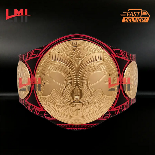 WWE Usos Signature Series Tag Team Championship Belt 2mm Brass 