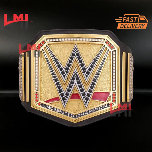 Undisputed Championship Belt Wrestling Replica Belt 10mm Diecast 