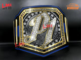 Custom AJ Styles Universal Championship Belt 2mm Brass 