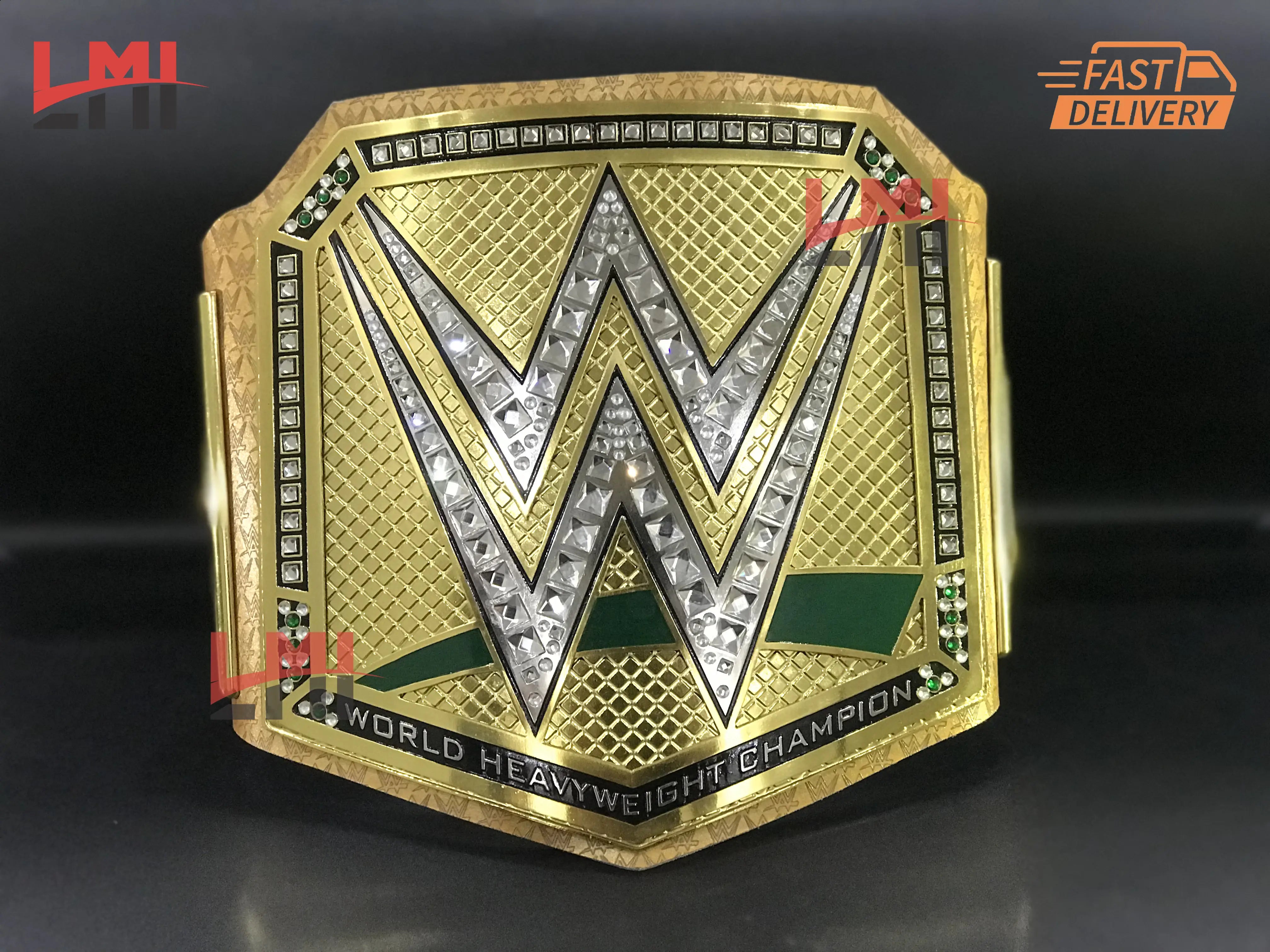 Snoop Dogg Wrestle Mania 39 Universal Championship Belt Dual Plate 2mm Brass - LMI Championship Belts