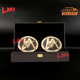 La Knight Yeah Signature Black Side Plates 4mm 