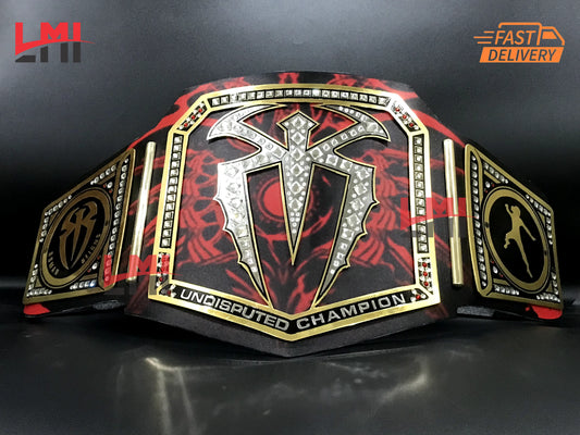Custom Roman Reigns Universal Replica Championship Belt 2mm Brass 