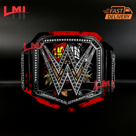 Custom tribute to Hulk Hogan Universal Championship Belt Title Wrestling Belt 2mm Brass 