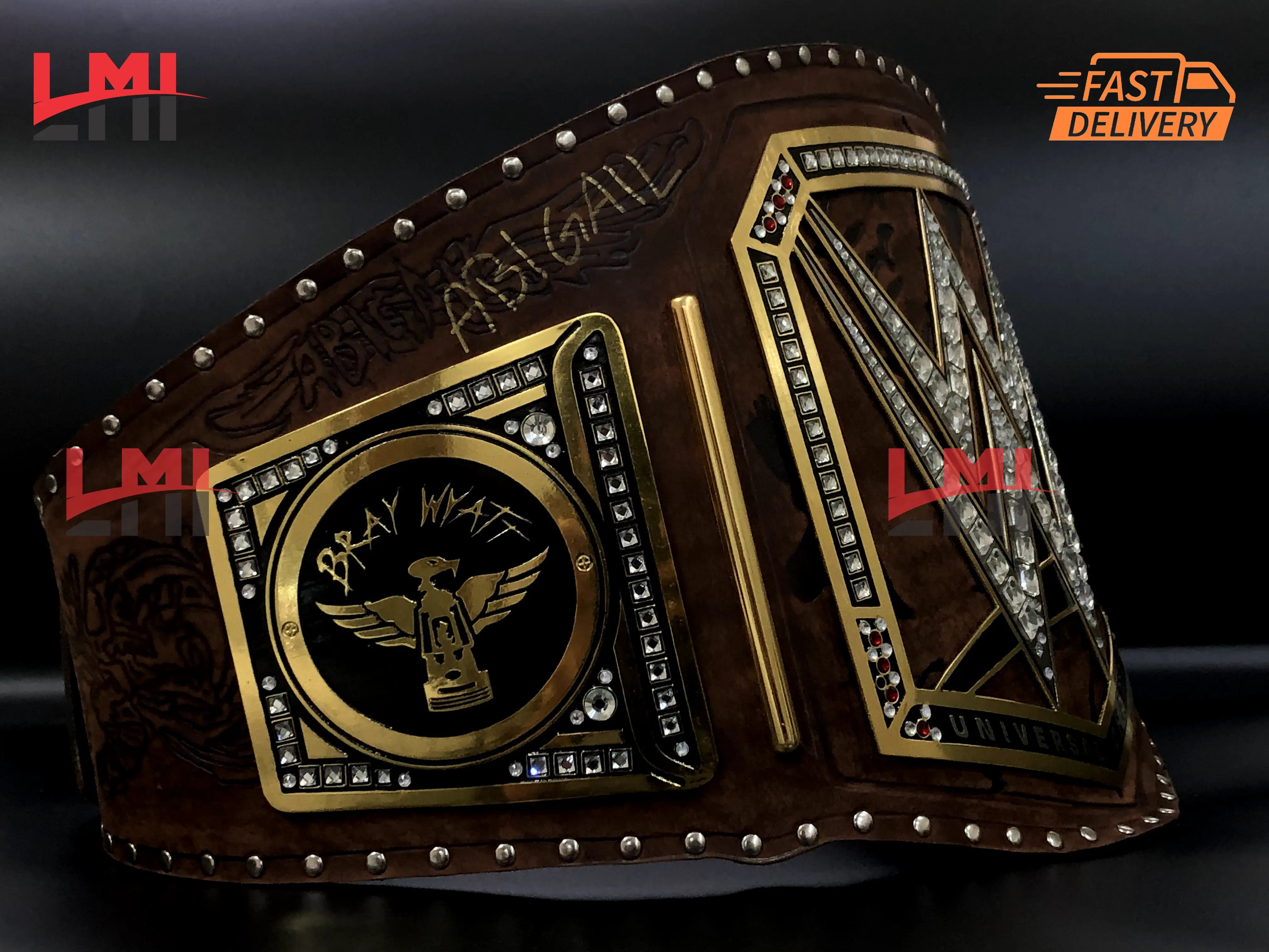 Custom Tribute to Bray Wyatt Universal Replica Championship Belt 2mm Brass 