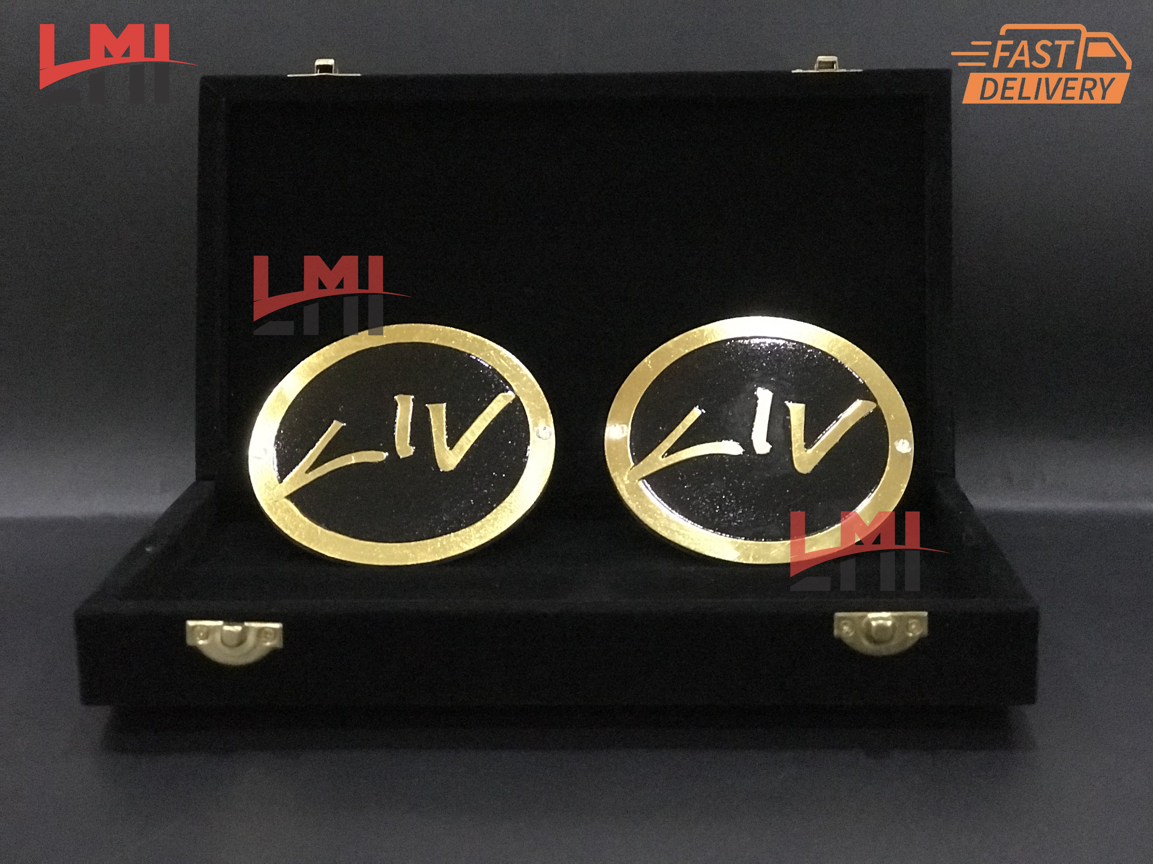 WWE Liv Morgan Signature Black Side Plates 4mm 