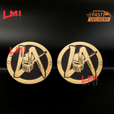La Knight Yeah Signature Black Side Plates 4mm 