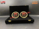 WWE Roman Reigns Tribal Chief Signature Black Side Plates 4mm 