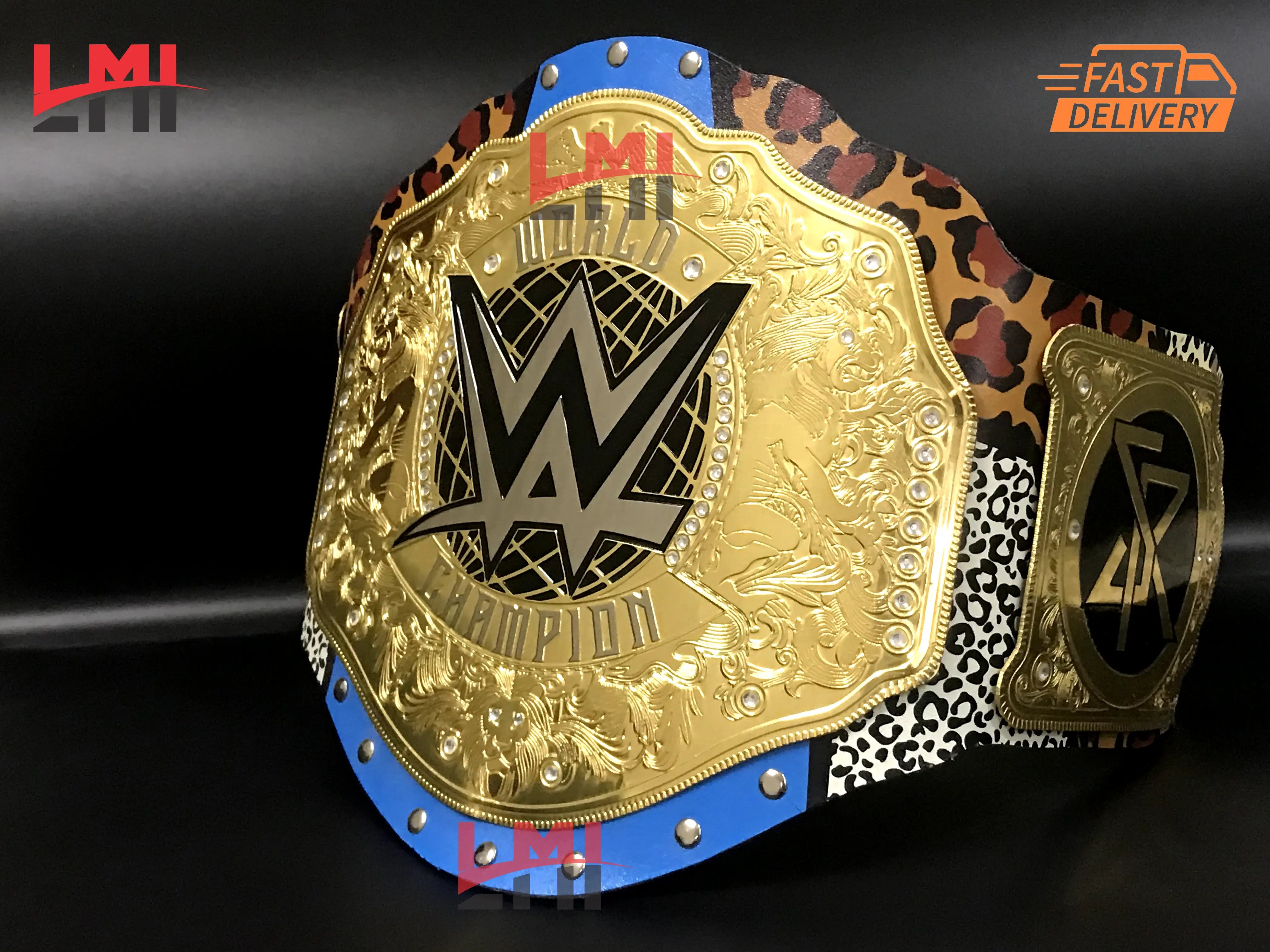 Seth Rollins Custom World Heavyweight Championship Belt 2mm Brass - LMI Championship Belts