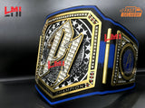 Custom AJ Styles Universal Championship Belt 2mm Brass 