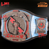 CM Punk 434-Day Record Spinner Signature Series Championship Belt Replica Wrestling 4mm Brass 