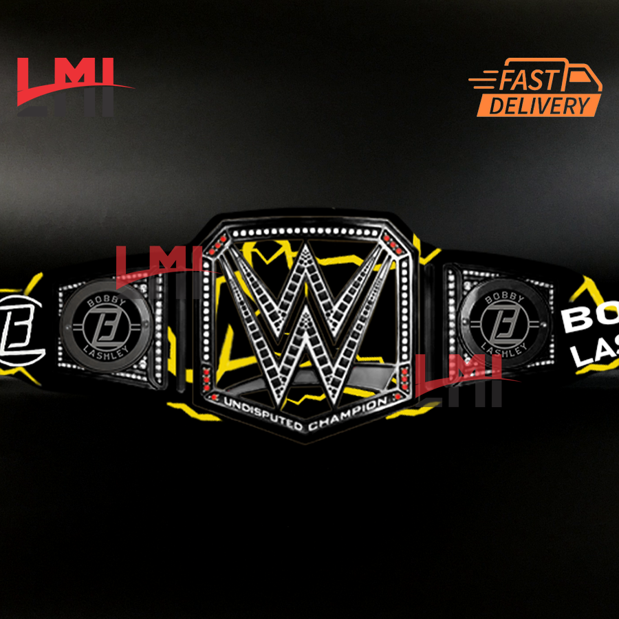 Custom Bobby Lashley Universal Heavyweight Championship Belt Wrestling 2mm Brass 