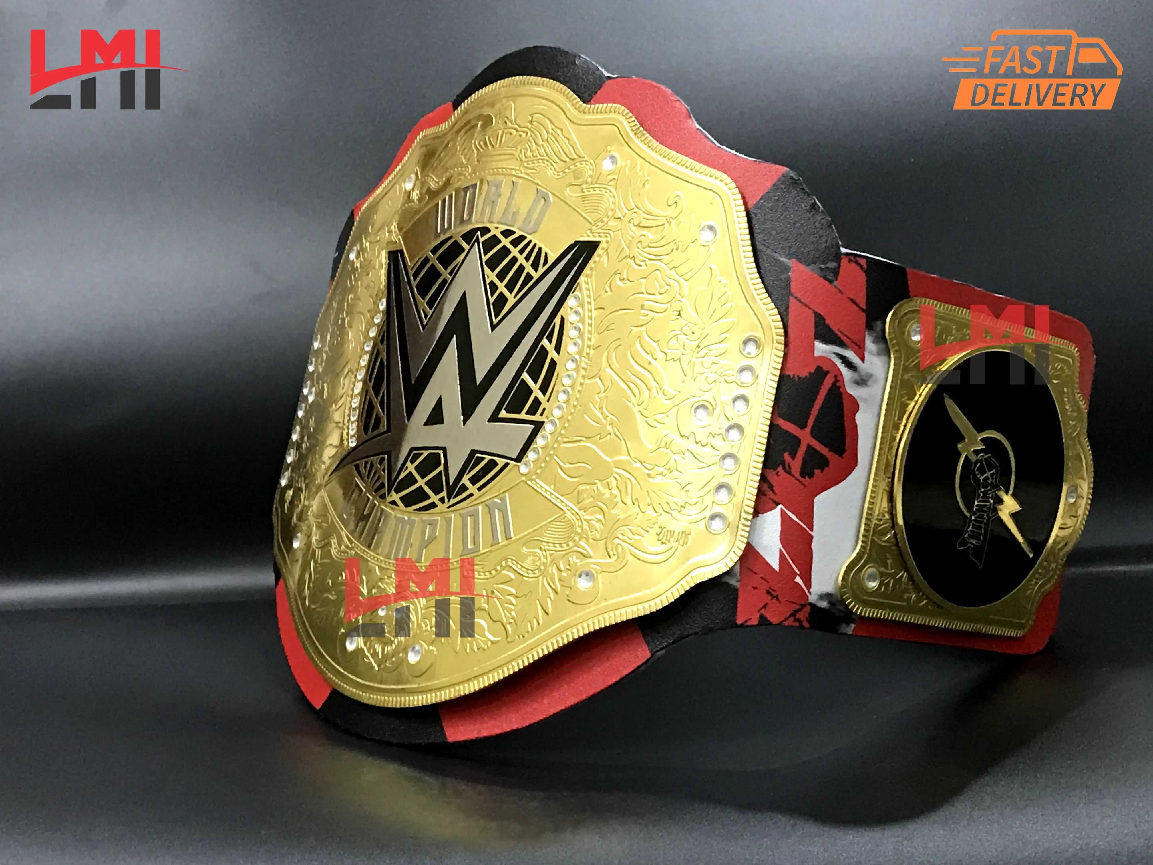 Custom CM Punk World Heavyweight Replica Championship Belt 2mm Brass 