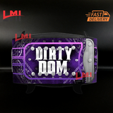 Custom Dominik Mysterio NXT North American Championship Belt 2mm Brass - LMI Championship Belts