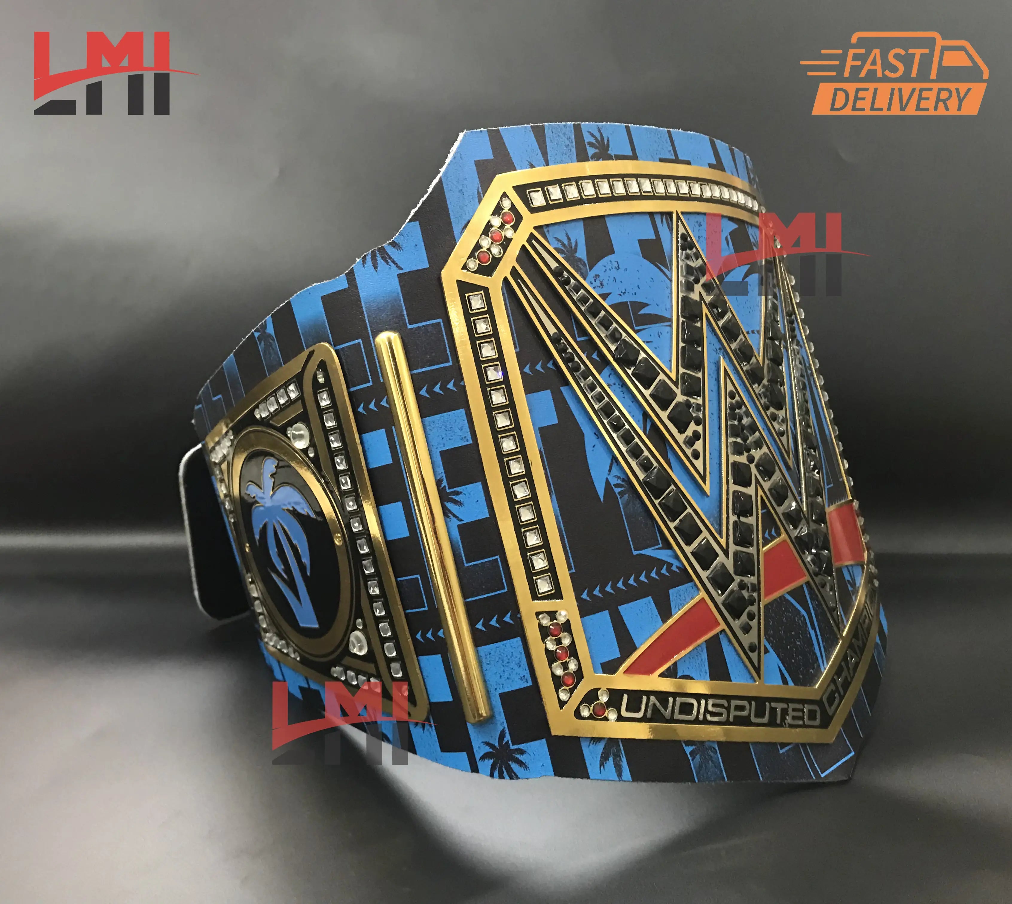 Custom Yeet Jey Uso Championship Belt Wrestling Belt 2mm Brass 