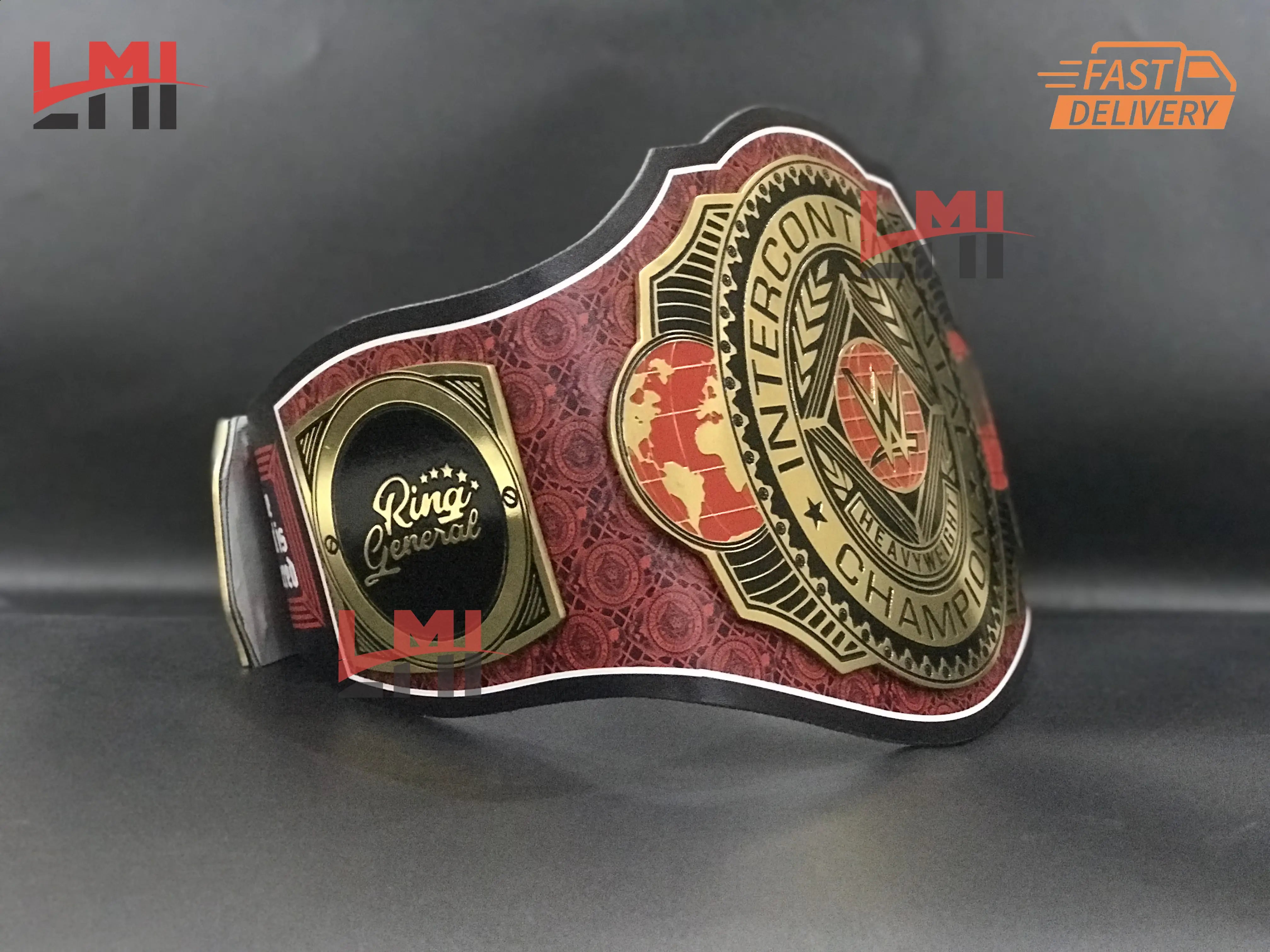 Gunther 666 Days Signature Series Championship Title Belt 4mm Brass - LMI Championship Belts