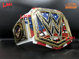 Pack of 2 Cody Rhodes and John Cena Paris Spinner Championship Wrestling Belt 6mm Diecast and 2mm Brass with 2 Bags