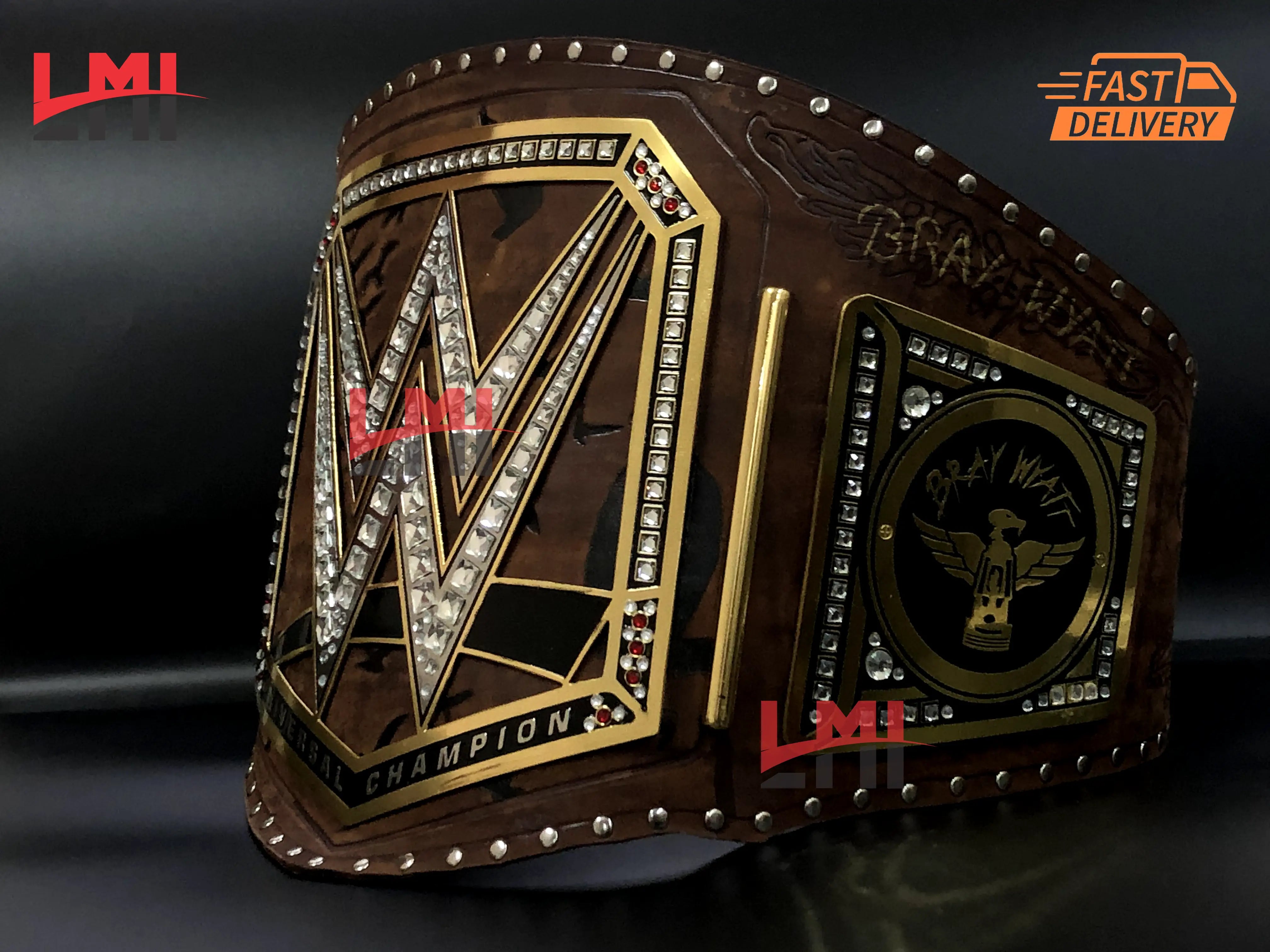 Custom Tribute to Bray Wyatt Universal Replica Championship Belt 2mm Brass 