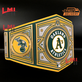 Oakland Athletics WWE Legacy MLB Championship Belt 2MM Brass - LMI Championship Belts