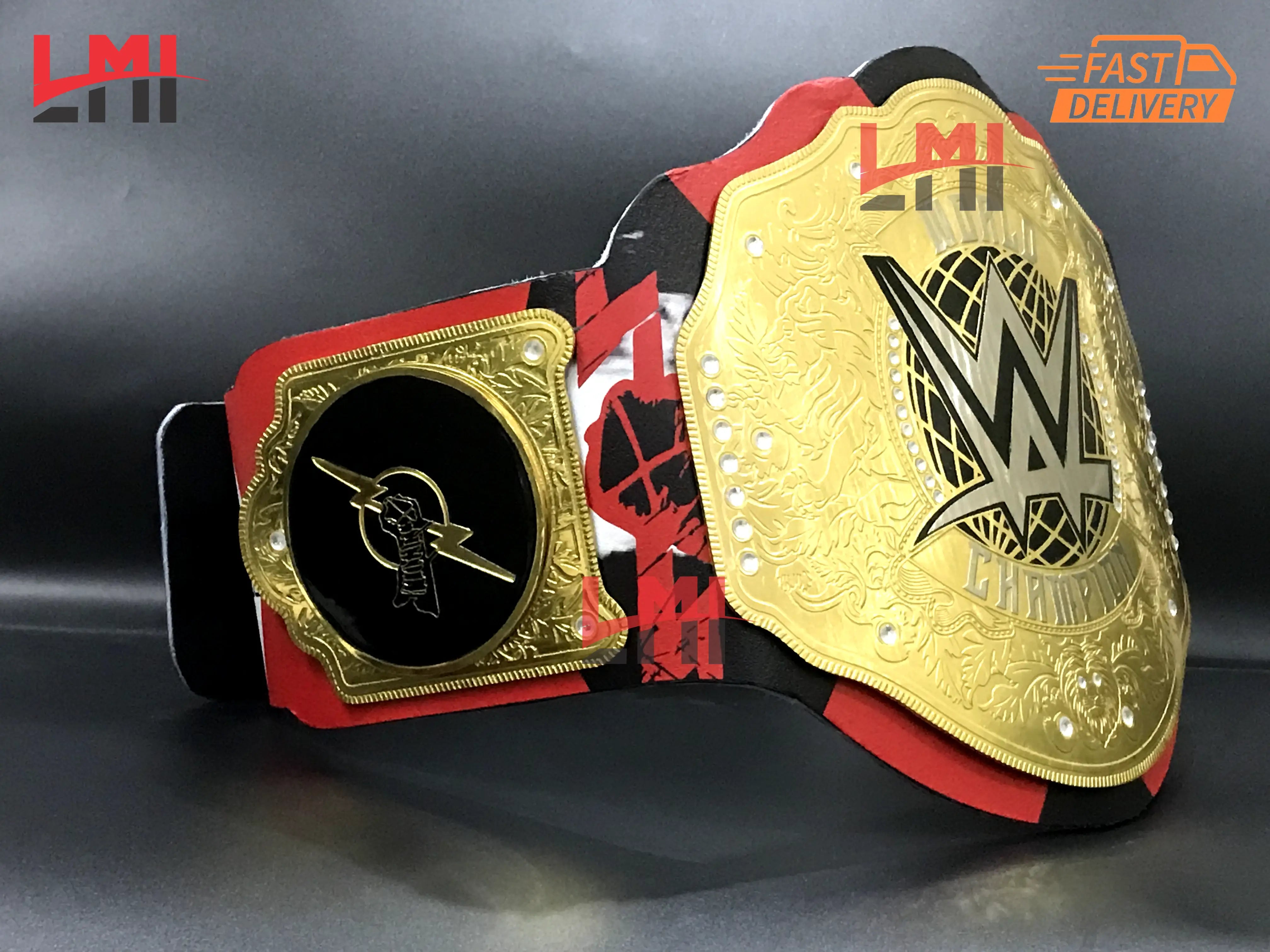 Custom CM Punk World Heavyweight Replica Championship Belt 2mm Brass 