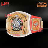 Pack of 2 Cody Rhodes and John Cena Paris Spinner Championship Wrestling Belt 6mm Diecast and 2mm Brass with 2 Bags