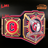 Cleveland Guardians WWE Legacy MLB Championship Belt 2MM Brass - LMI Championship Belts