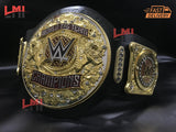 WWE New World Tag Team Heavyweight Replica Wrestling Championship Belt 6mm Diecast - LMI Championship Belts