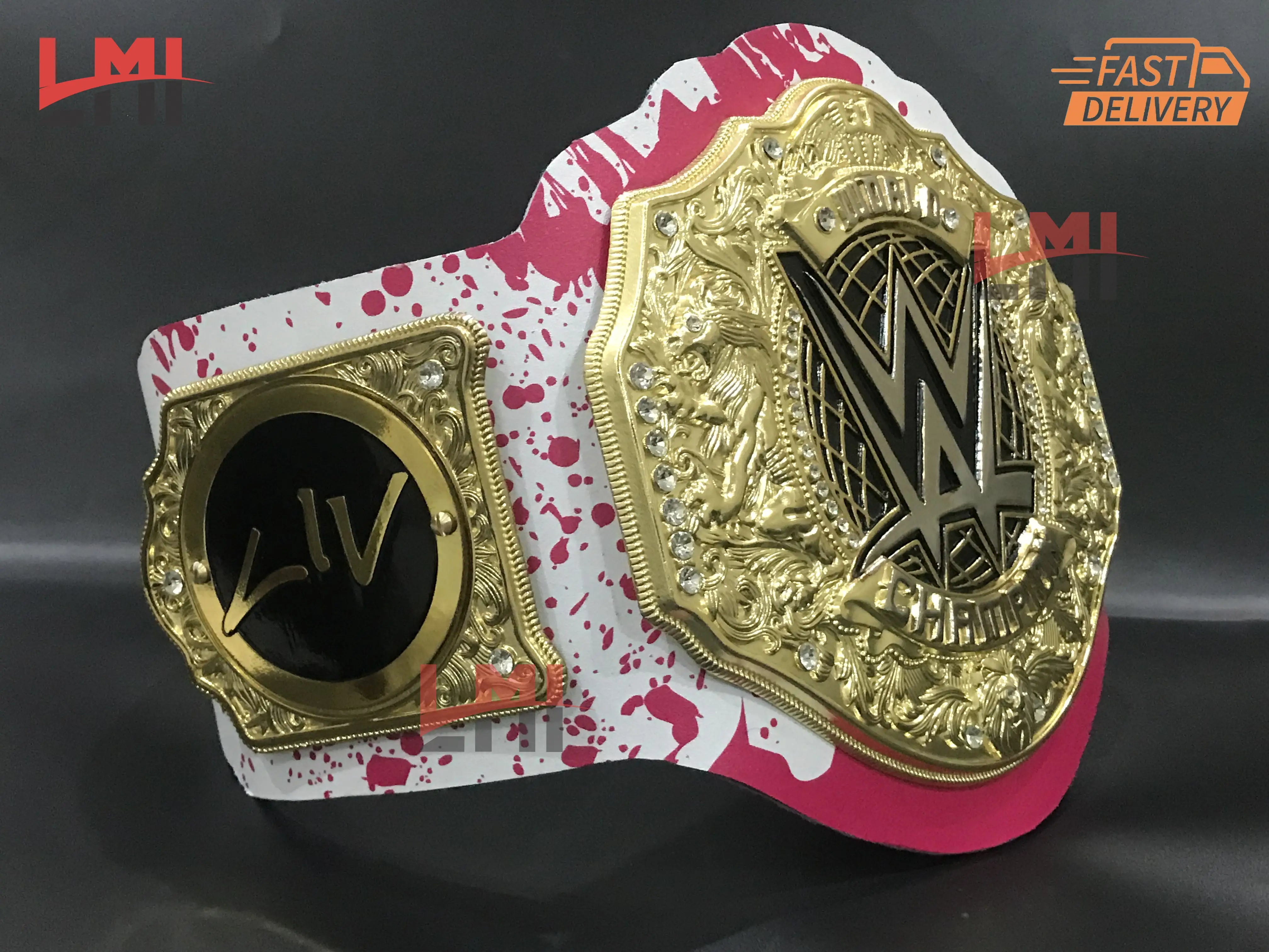 Custom Liv Morgan Women's World Heavyweight Championship Belt 