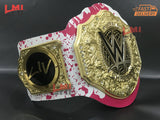 Custom Liv Morgan Women's World Heavyweight Championship Belt 