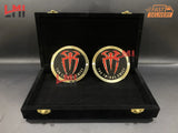 WWE Roman Reigns Tribal Chief Signature Black Side Plates 4mm 