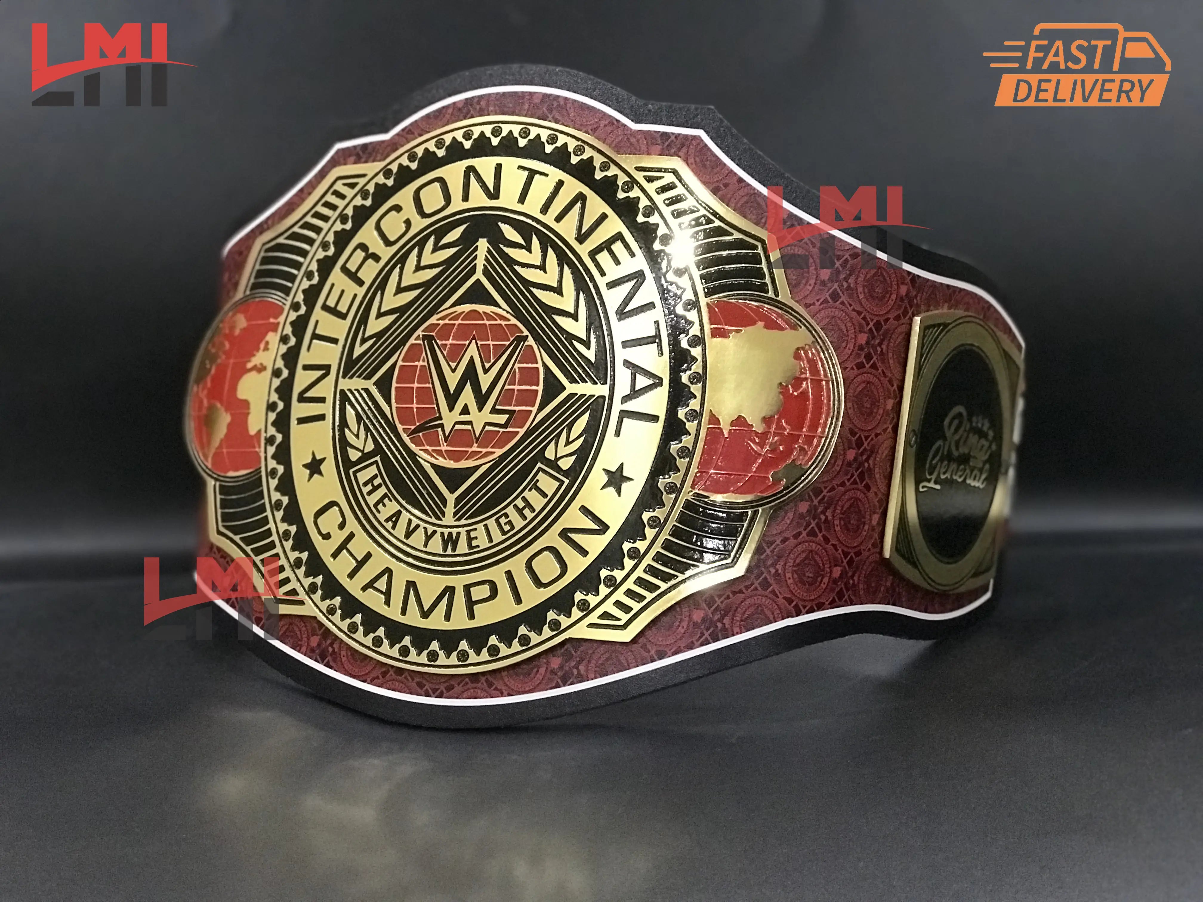 Gunther 666 Days Signature Series Championship Title Belt 4mm Brass - LMI Championship Belts