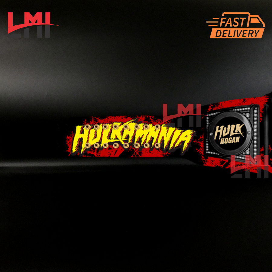 Custom tribute to Hulk Hogan Universal Championship Belt Title Wrestling Belt 2mm Brass 
