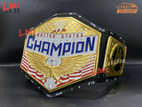 WWE La Knight Signature United States Championship Belt Replica Title Wrestling Belt 4mm - LMI Championship Belts