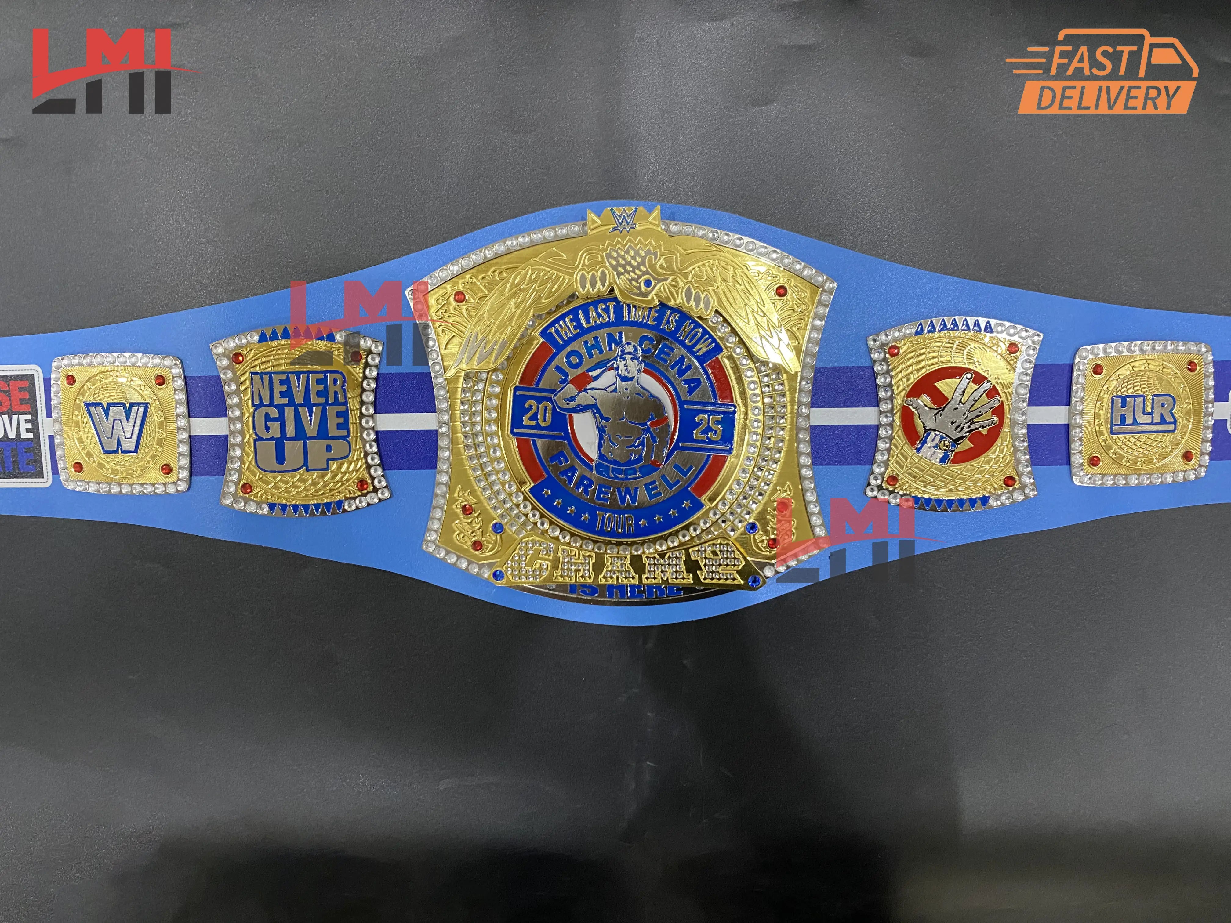 John Cena Farewell Tour 2025 Torronto Spinner Championship Belt Wrestling Brass 
