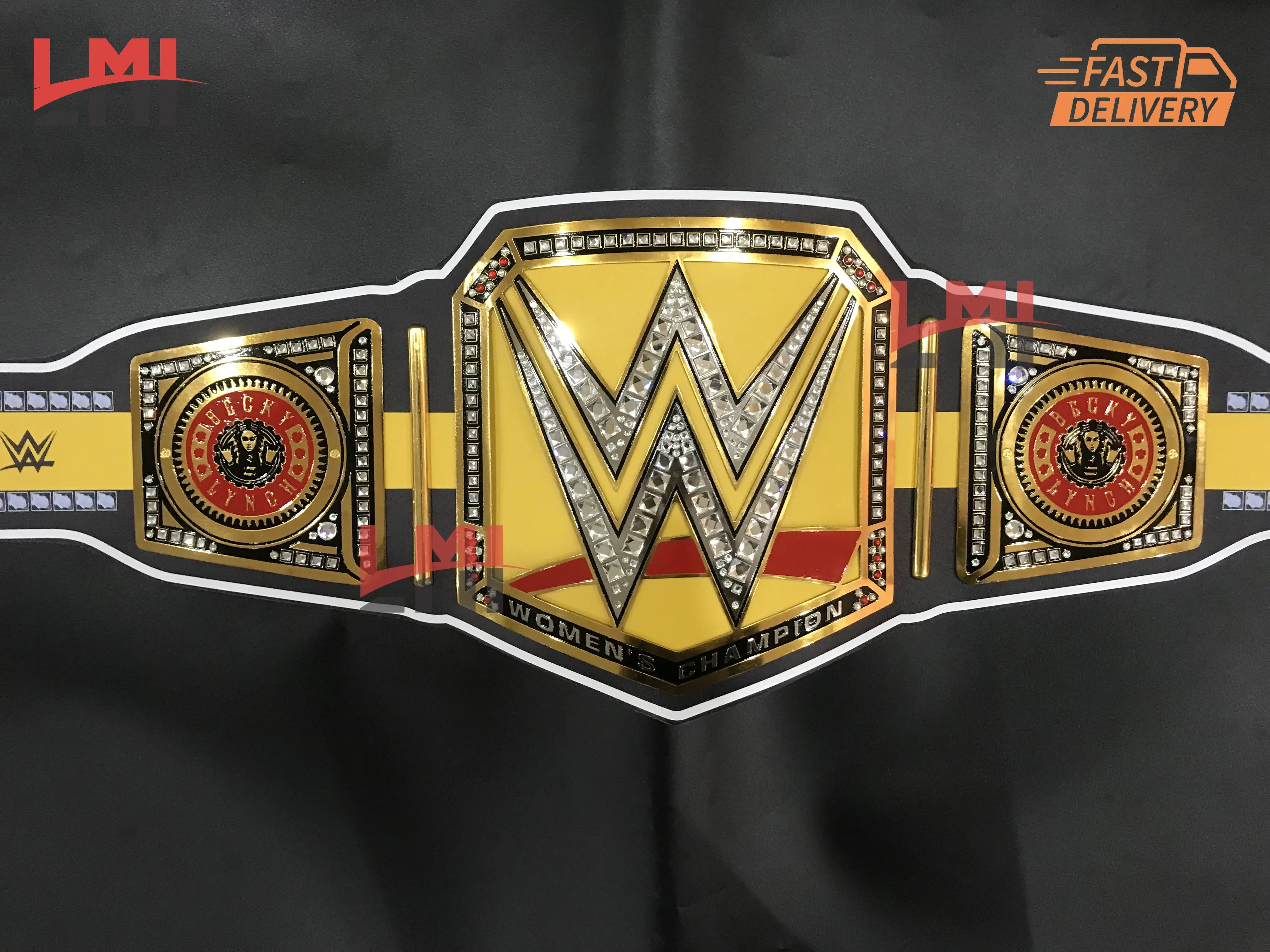 Becky Lynch The Man Custom Universal Replica Championship Belt 2mm Brass 